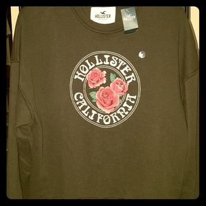 Hollister California black sweatshirt